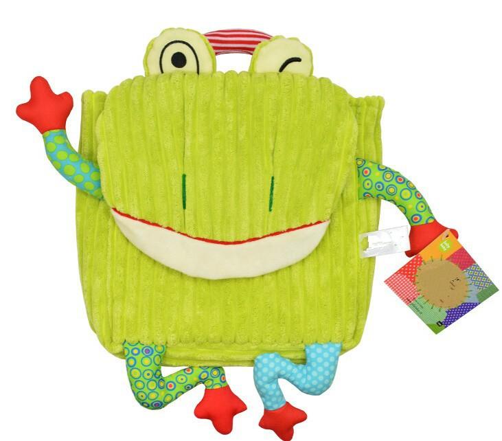 Trẻ Em Mới Túi Ba Lô Mẫu Giáo Bé Gái Bé Trai Quà Tặng Dễ Thương Phim Hoạt Hình Kid Cú Bò Ếch Khỉ Trường Túi