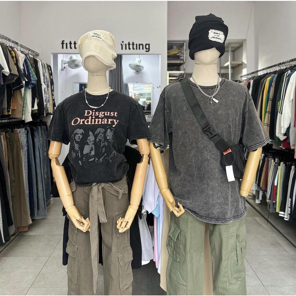 Quần baggy kaki túi hộp basic unisex K49 (kèm ảnh thật shop chụp)