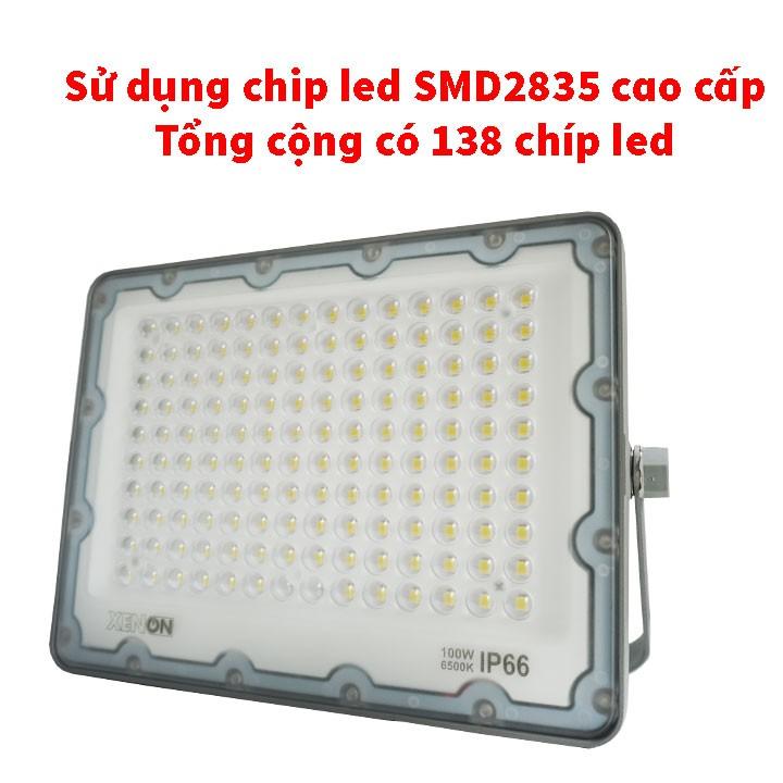 Đèn pha năng lượng mặt trời Xenon Deluxe cao cấp chính hãng DL03-100W