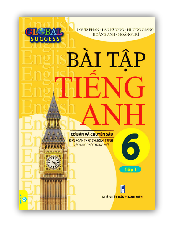 Sách - Bài Tập Tiếng Anh 6 tập 1 Cơ Bản Và Chuyên Sâu