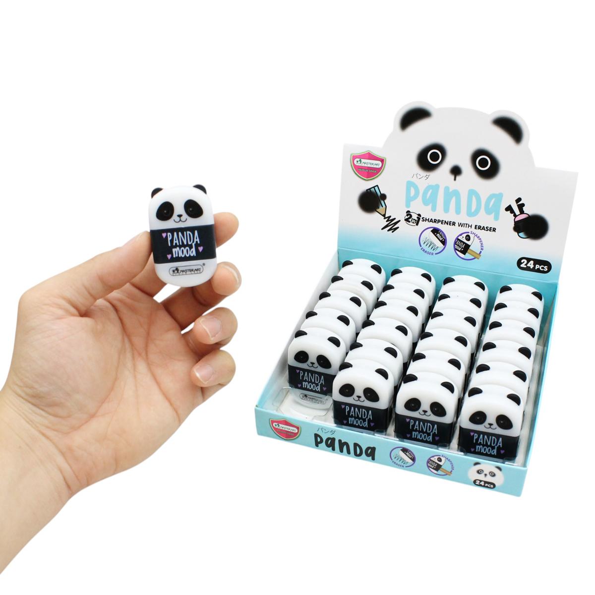 Gọt Chì Gấu Trúc Panda 2 In 1 Kèm Tẩy - Masterart
