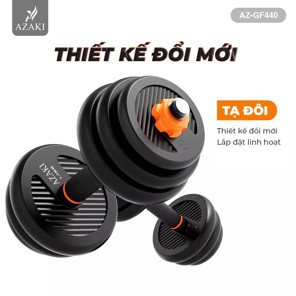 Bộ Tạ Đa Năng 40Kg Azaki GF440