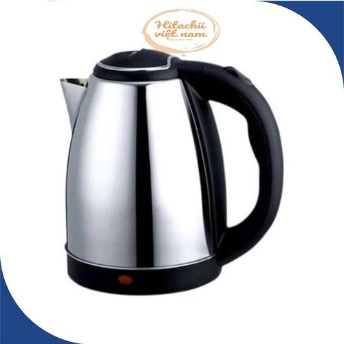 Ấm Siêu Tốc Đun Nước 1.8 Lít Siêu Tiếp Kiệm Điện, Bình Đun Nước Siêu Tốc Electric Kettle chất liệu inox