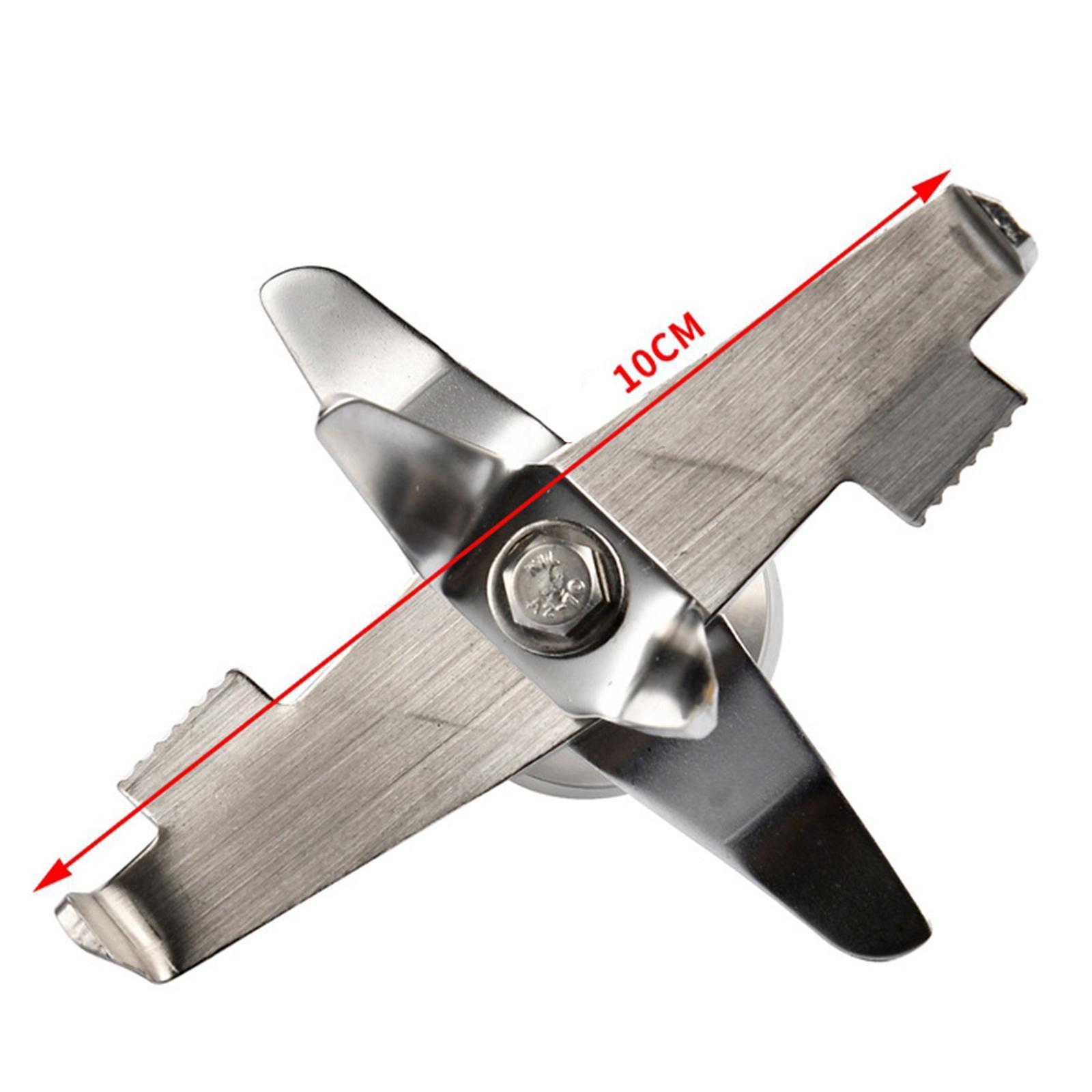 Blender Blade Food Processor Blade Accessory Stainless Steel Mixer Blender Part Mixer Blender Blade for Juicer Food Processor Grinder Mixer