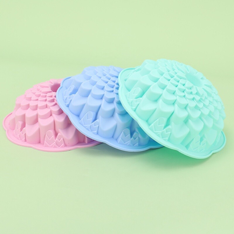 Khuôn silicon hoa 24cm