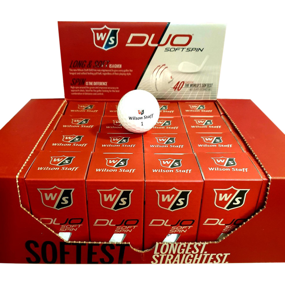 Bóng golf Wilson Staff Duo Soft Spin