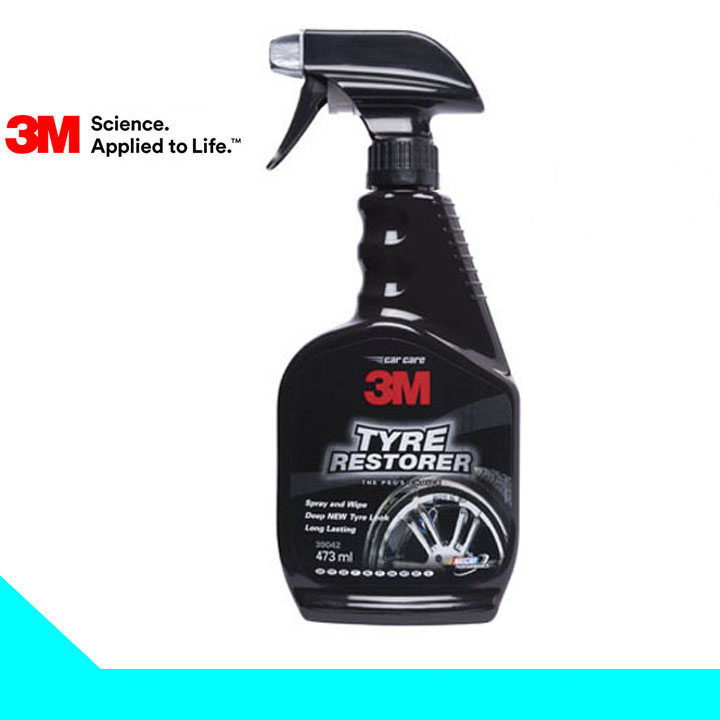 Chai xịt chăm sóc lốp phục hồi cao su 3M tire restorer pn39042