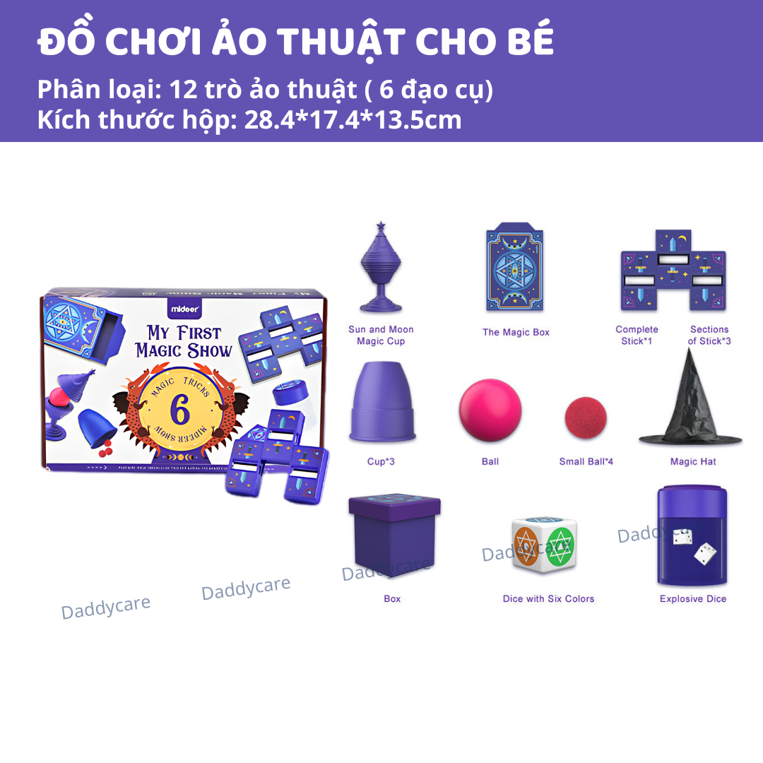 Bộ Đồ Chơi Ảo Thuật Ma Thuật Mideer My First Magic Show