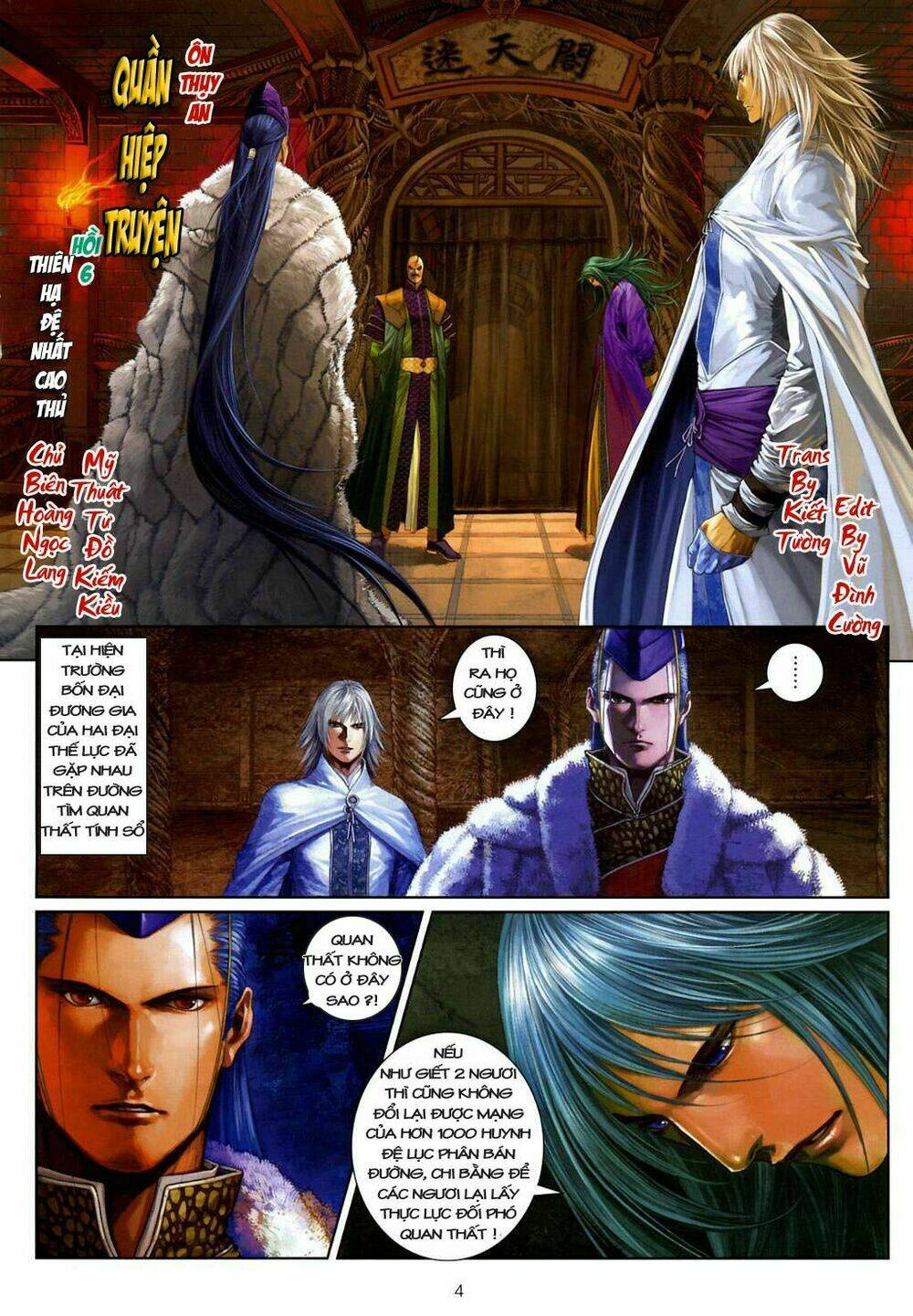 ôn thuỵ an quần hiệp truyện chapter 6 4