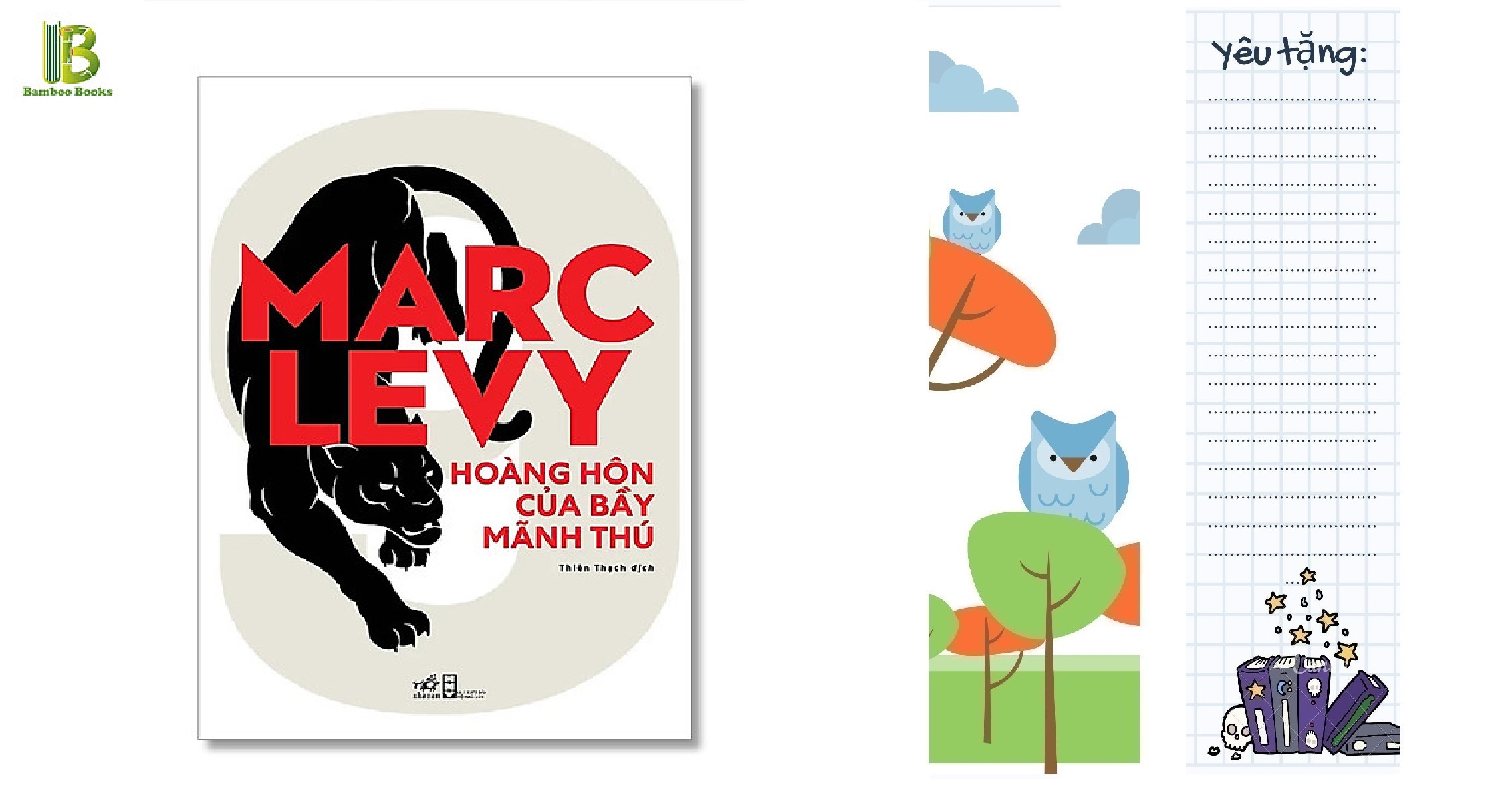 Sách - Hoàng Hôn Của Bầy Mãnh Thú - Marc Levy - Bìa Mềm (Tặng Kèm Bookmark Bamboo Books)