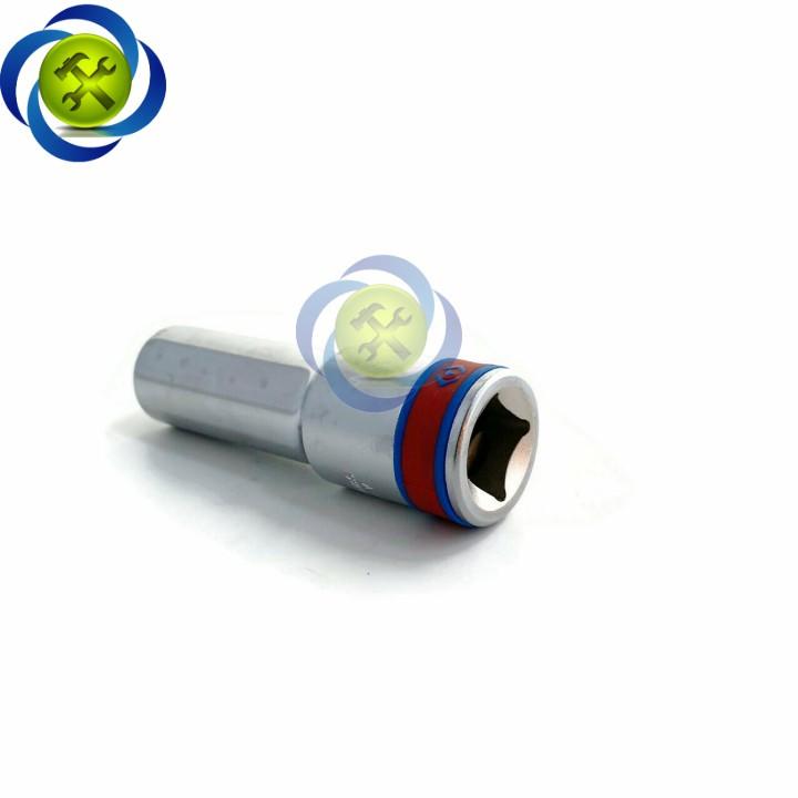Tuýp 9/16 hệ inch 1/2 Kingtony 423016S loại dài 12 cạnh màu trắng 14.29mm