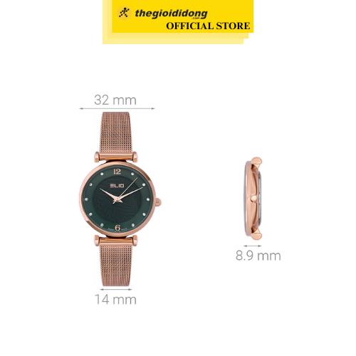 Đồng hồ ELIO Xmas 32 mm Nữ ES087-02 - Hàng Chính Hãng