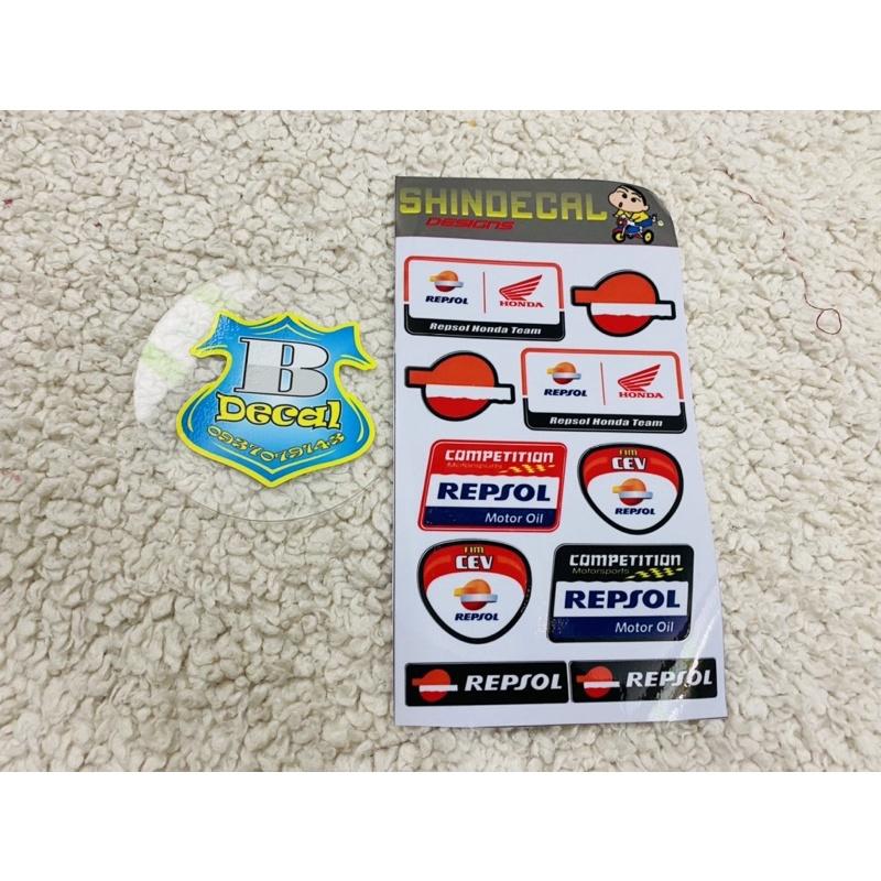 Tem logo sticker dành cho repsol honda