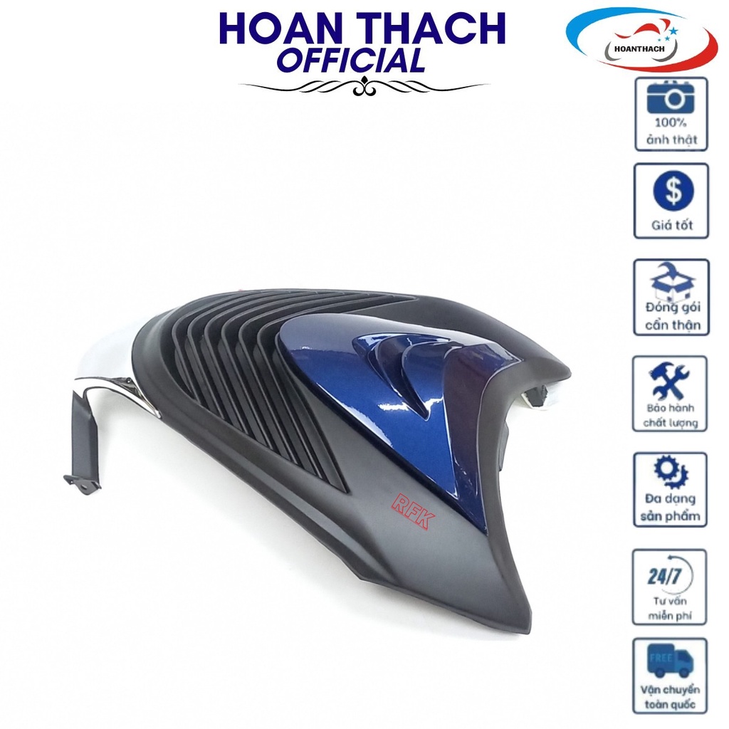 Mặt nạ xe máy Vision kiểu SH Ý xanh dương đen HOANTHACH SP009352