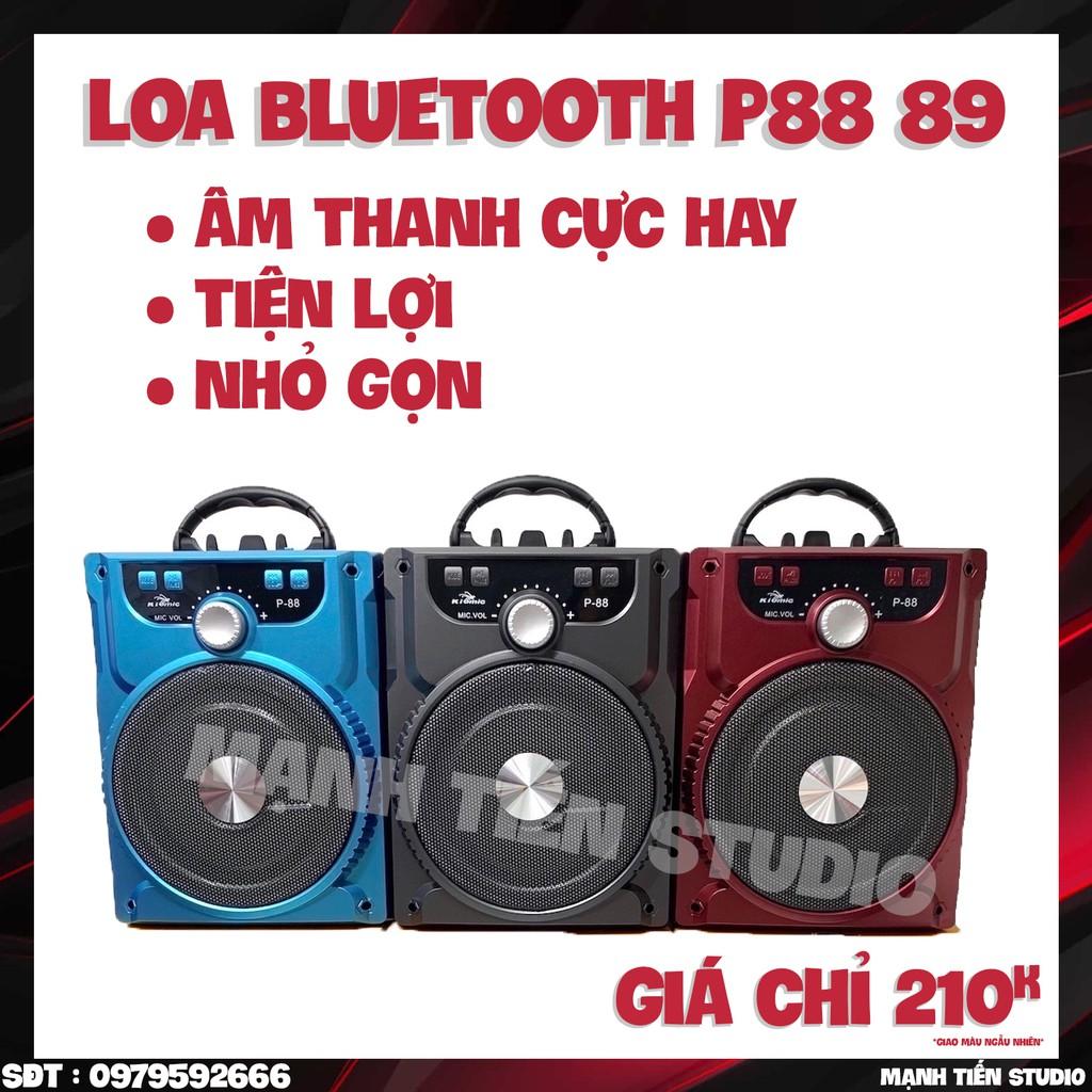 Loa Karaoke Bluetooth P88 89 - BH 6 tháng (Tặng Micro có dây)