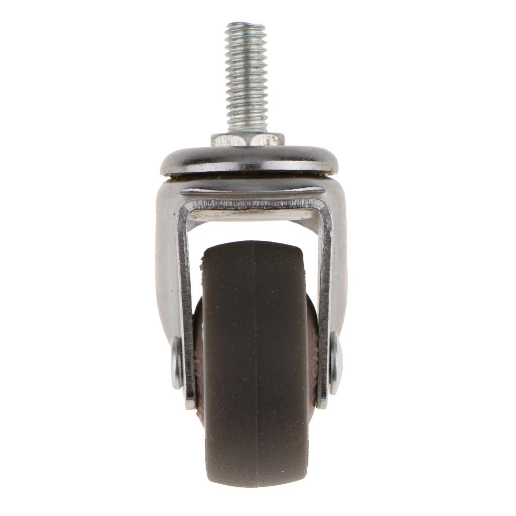 Cao Su Hạng Nặng Castor Bánh Xe đẩy Đồ Nội Thất Giường Caster Công Nghiệp