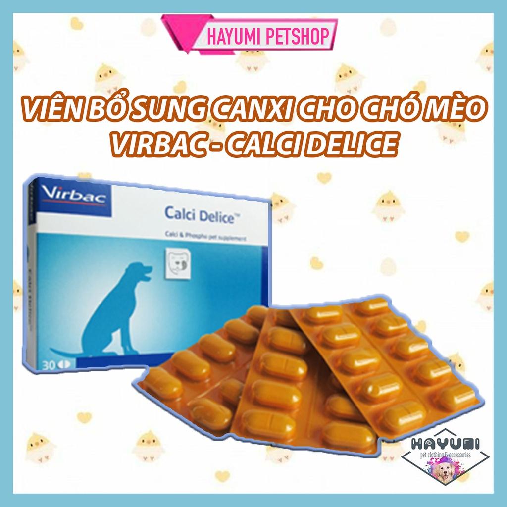 VIÊN BỔ SUNG CANXI VIRBAC DÀNH CHO CHÓ MÈO