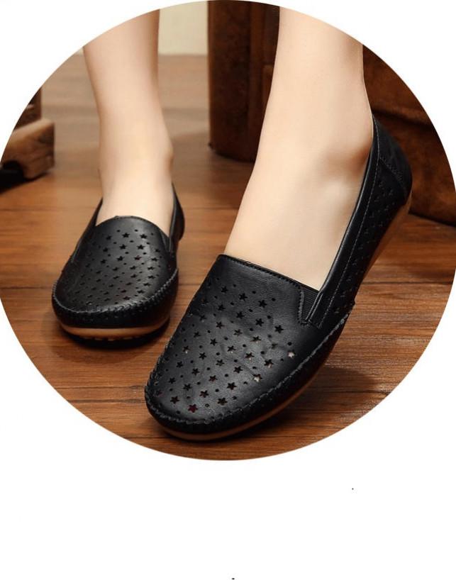 Giày búp bê nữ , Giày lười nữ , Giày mọi nữ , Giày slip on nữ cao cấp SP34