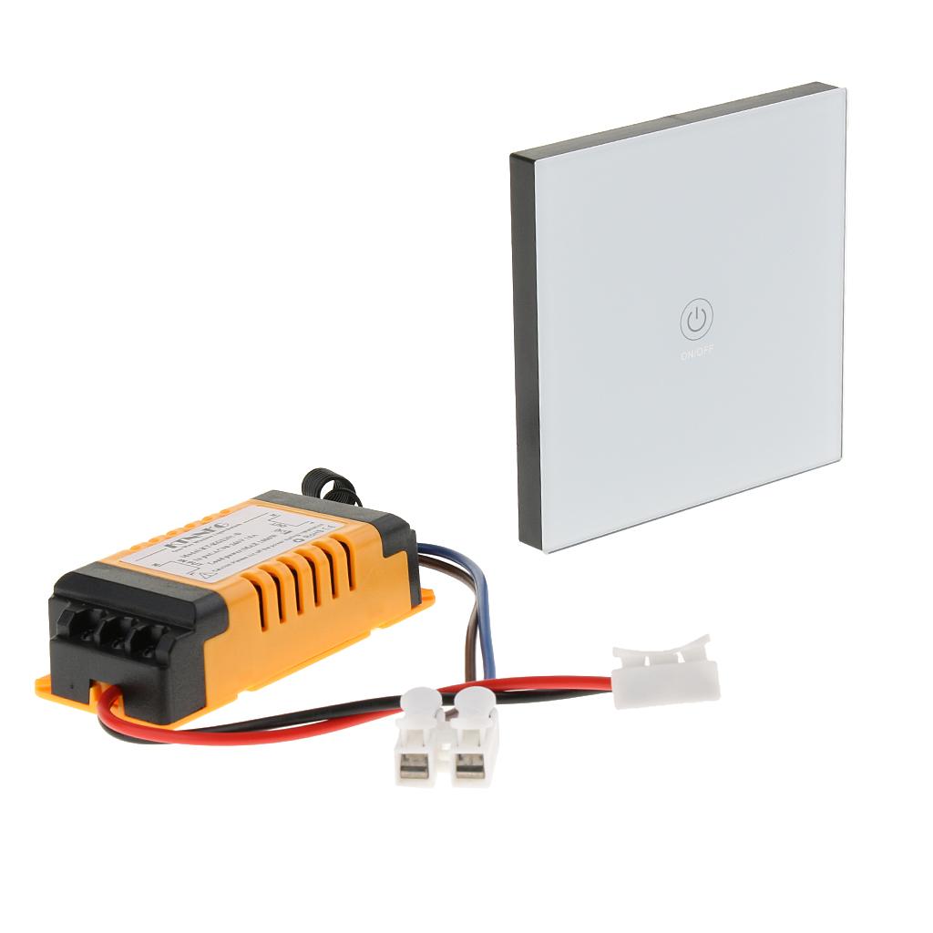 90-250V 433MHz 1 CH RF Wireless Remote Control Switch 50/60Hz