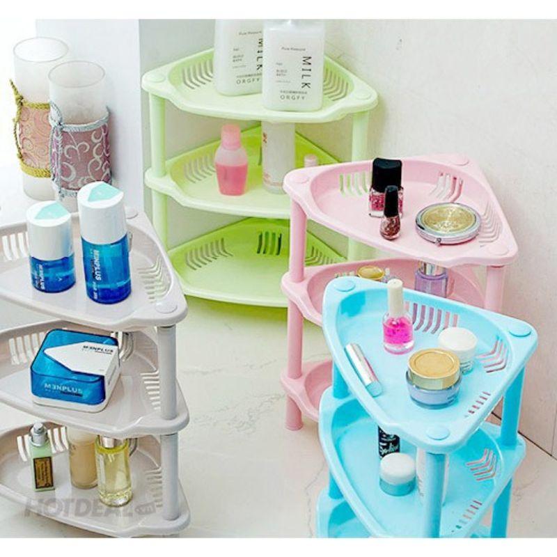 Kệ nhựa, kệ góc nhà tắm 2 tầng 3 tầng tam giác