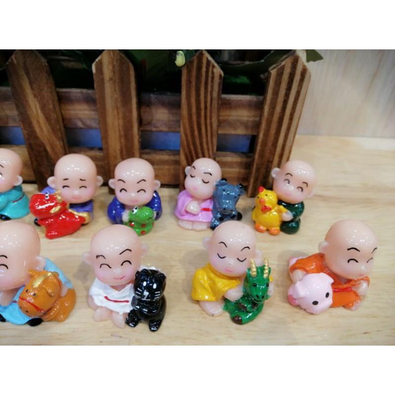 BỘ TƯỢNG CHÚ TIỂU 12 CON GIÁP MINI CAO 3 CM