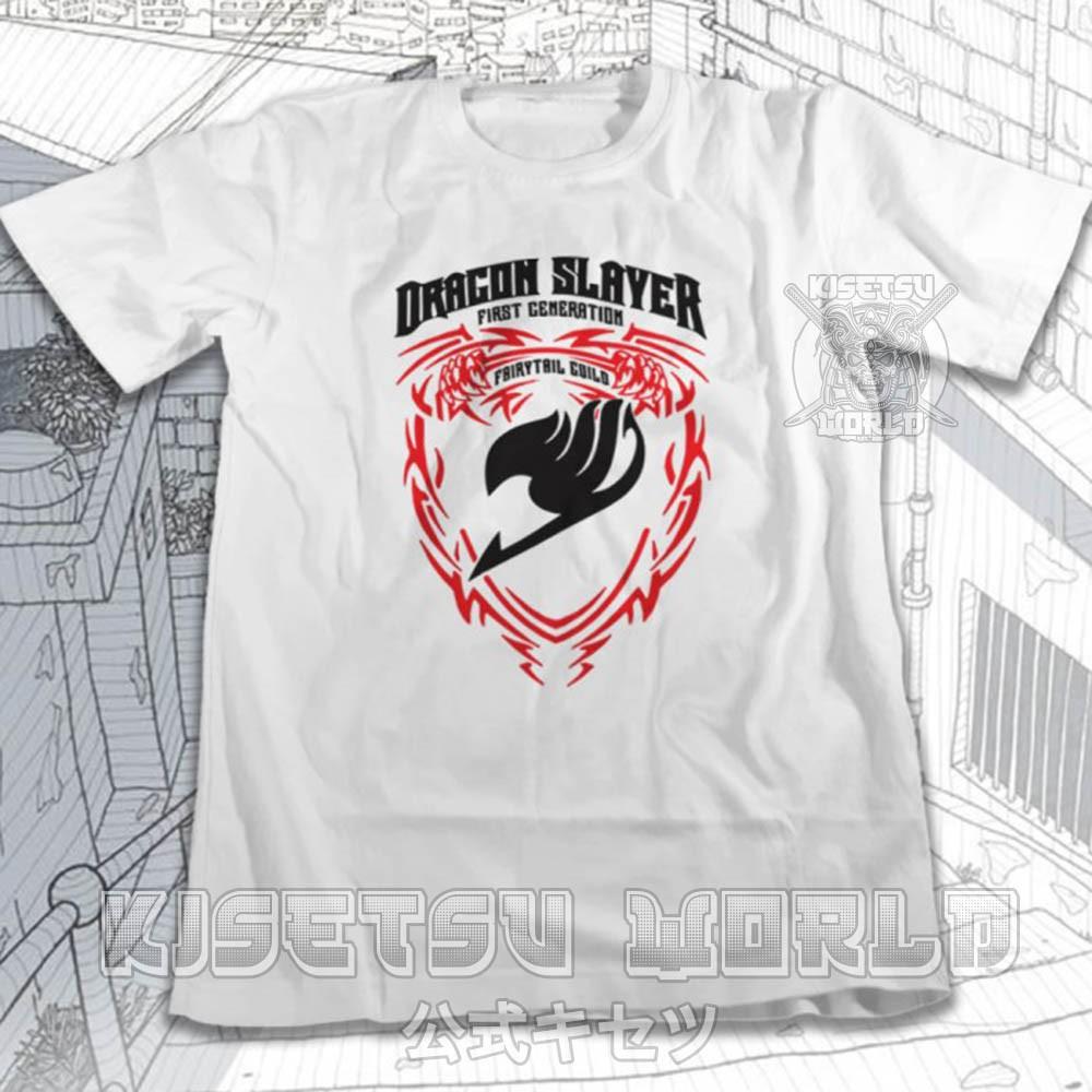 Áo thun FAIRY TAIL - DRAGON SLAYER Baju Distro Jepang Japanese Tshirt x 6058 Kisetsu