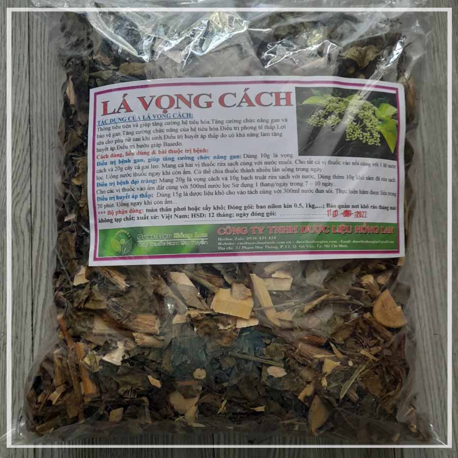 Lá vọng cách khô sạch đóng gói 500gram