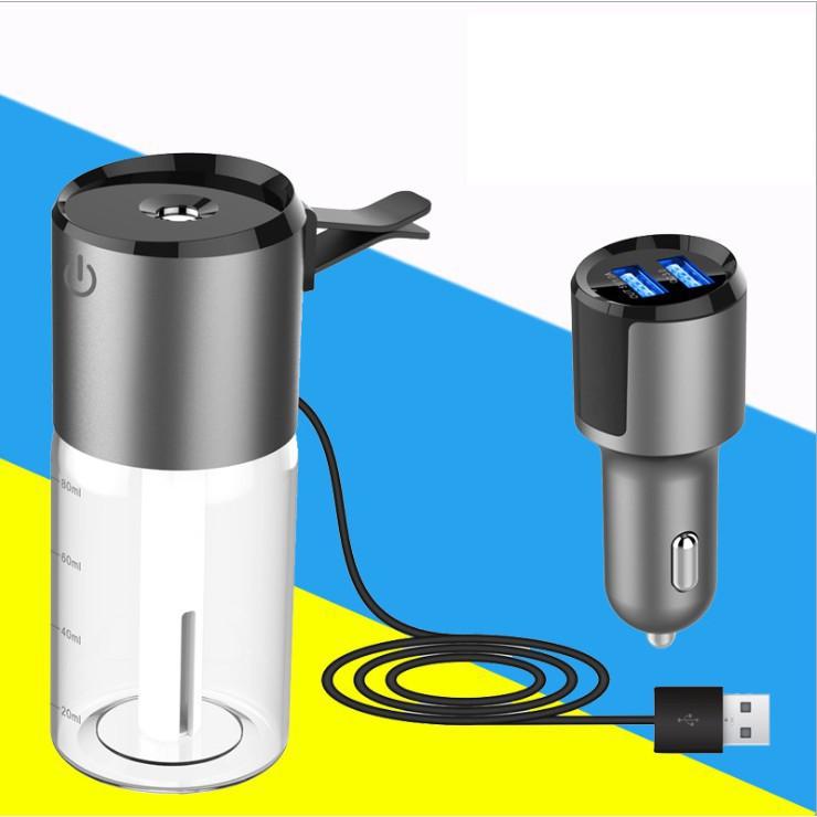 Máy khuếch tán tinh dầu lọc không khí ô tô Car Humidifier BC35B