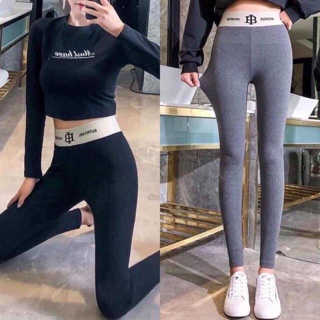 Quần Legging Tăm Hoa Cúc Mẫu Mới