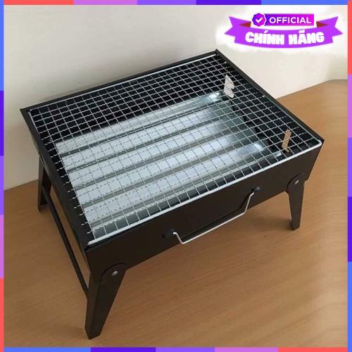 Bếp Nướng Than Hoa Vouller Cao Cấp Kèm Vỉ Nướng Flamme - Hàng Chính Hãng