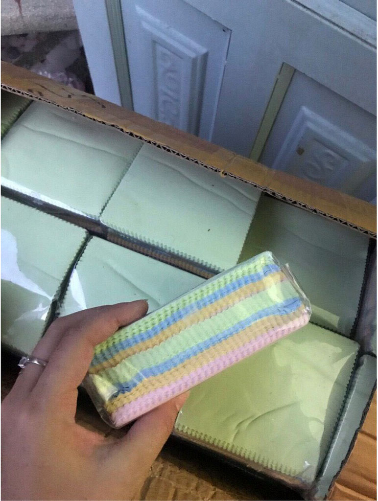Set 5 khăn lau kính mắt, vải lau kính, đồng hồ điện thoại cotton thoáng khí PK6