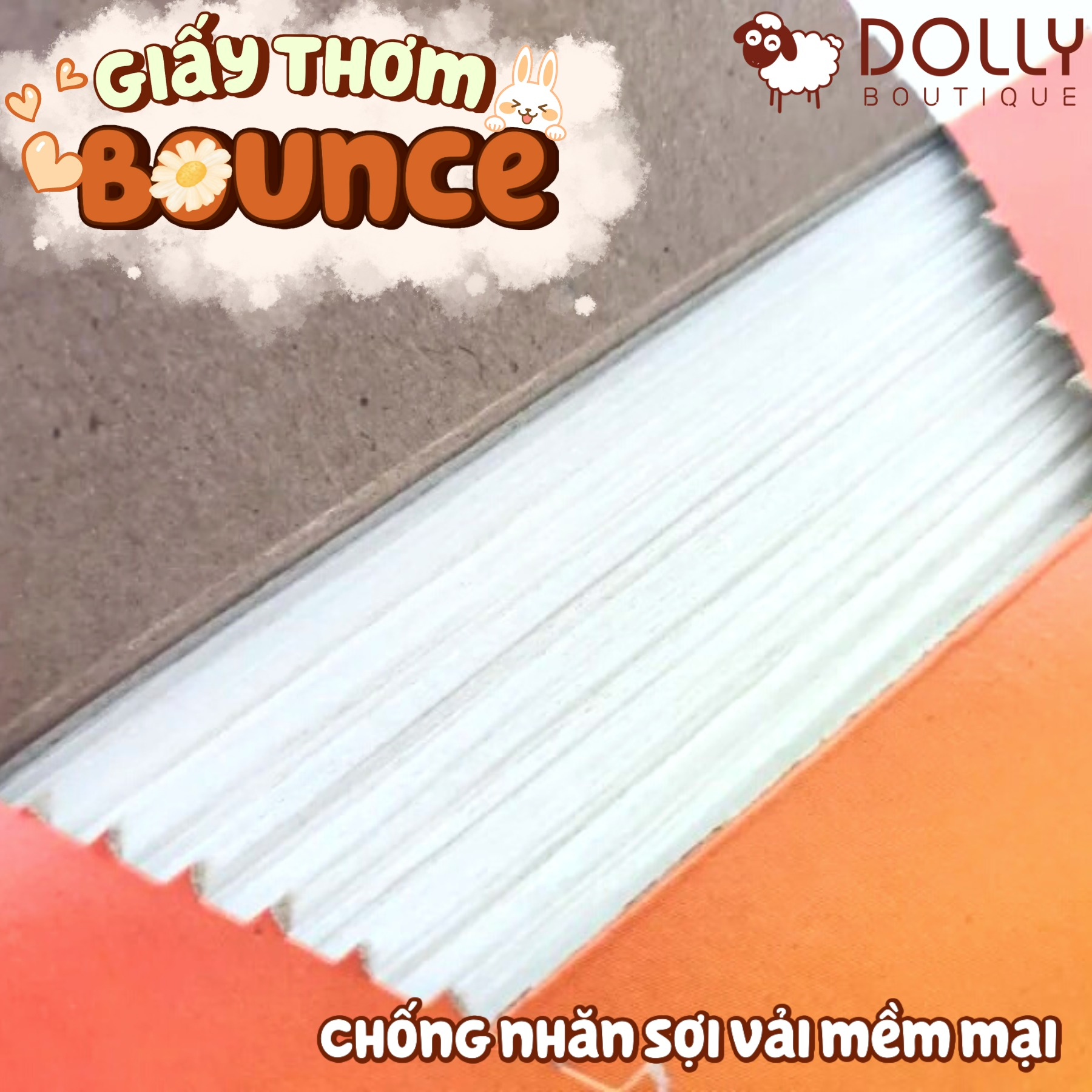 Giấy Thơm Quần Áo Bounce Dùng Cho Máy Sấy Outdoor Fresh 160 Tờ