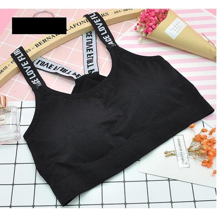Áo bra dây chữ chất cotton đẹp mã 032