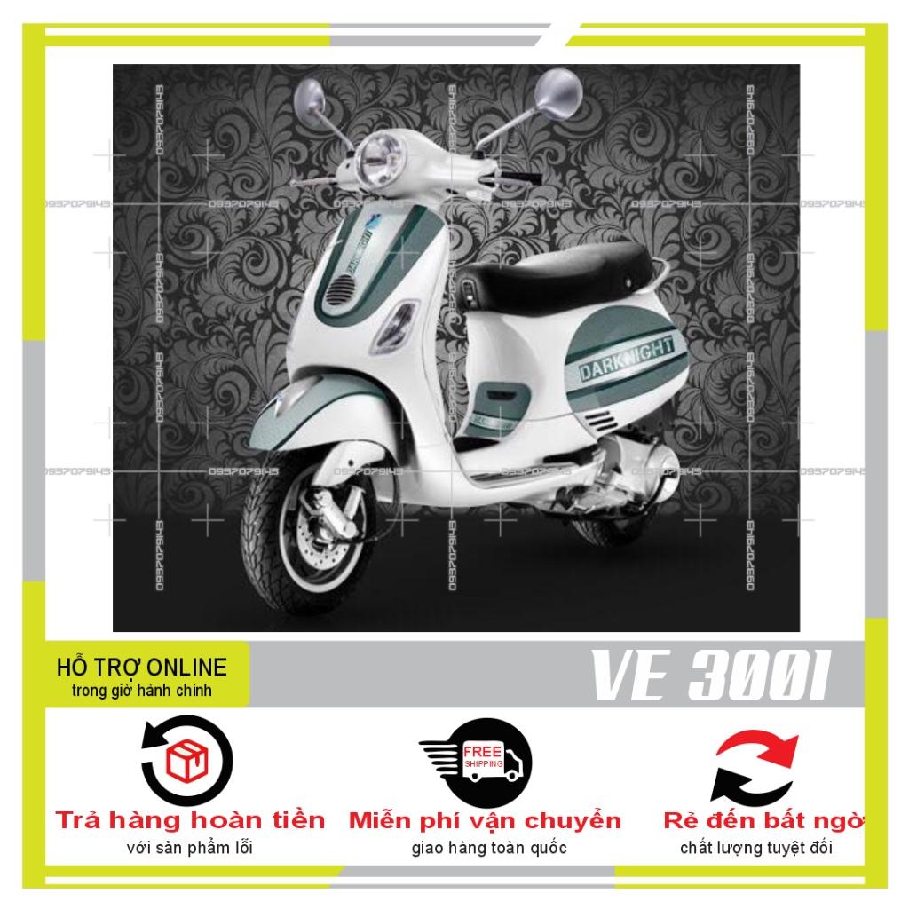 TEM RỜI VESPA DARK NIGHT 3001 - BI DECAL