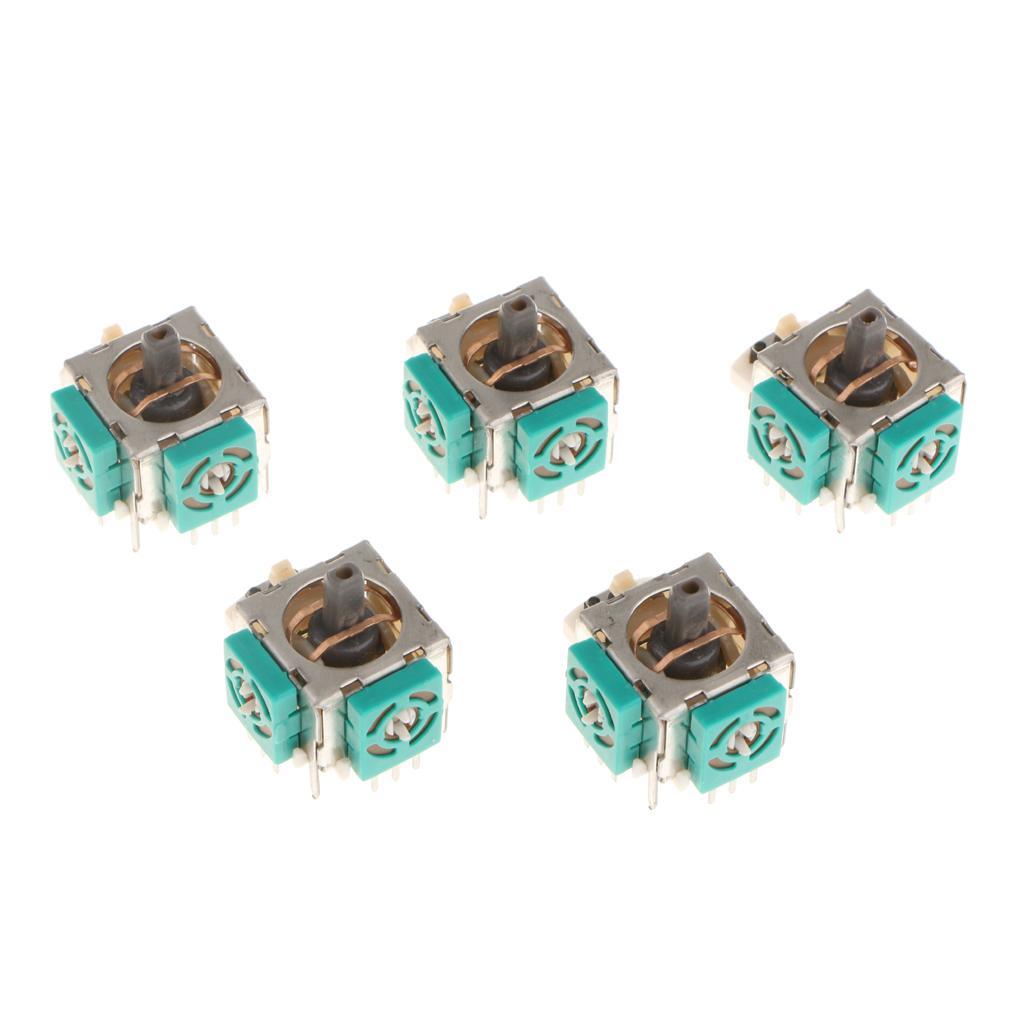 5x 3D Joystick Analog Sensor Wireless Controller Rocker for Xbox 360 -D Type