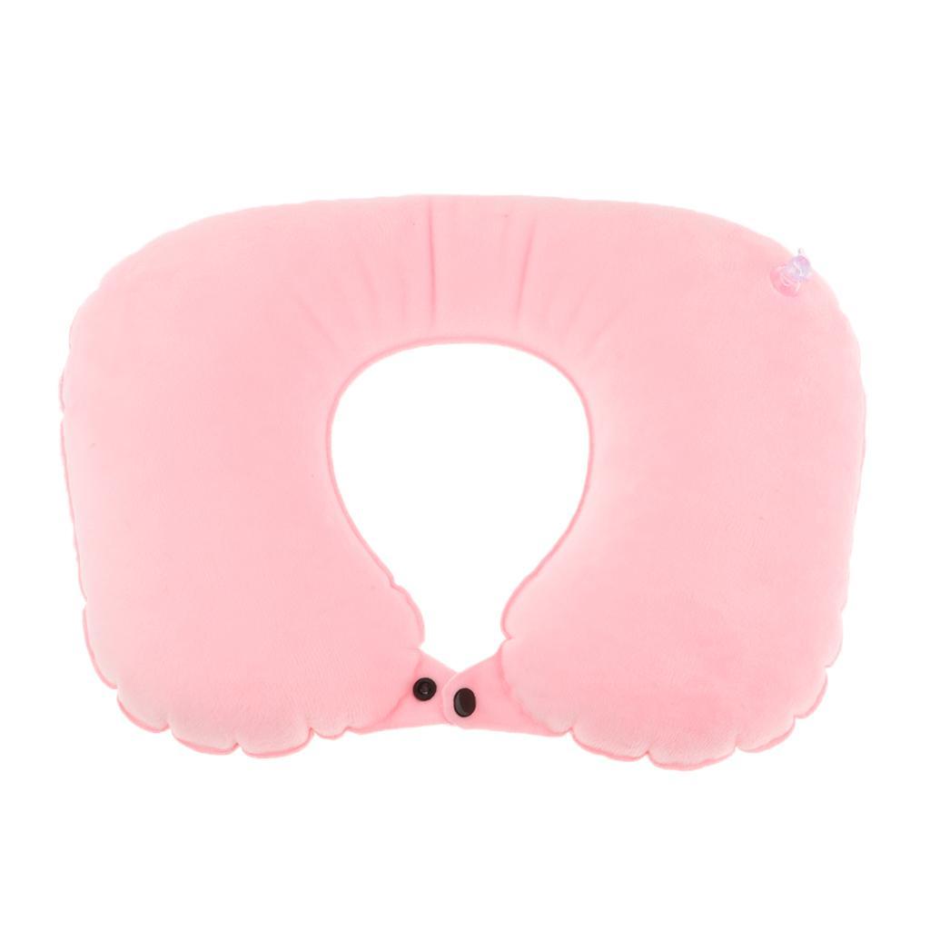 Washable Neck Support Headrest Travel Sleep U Shape Neck Pillows Cushion for Men Women