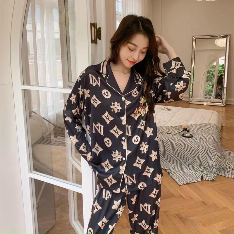 PYJAMA HOẠ TIẾT EO VÌ THẦN TÀI CAO CẤP