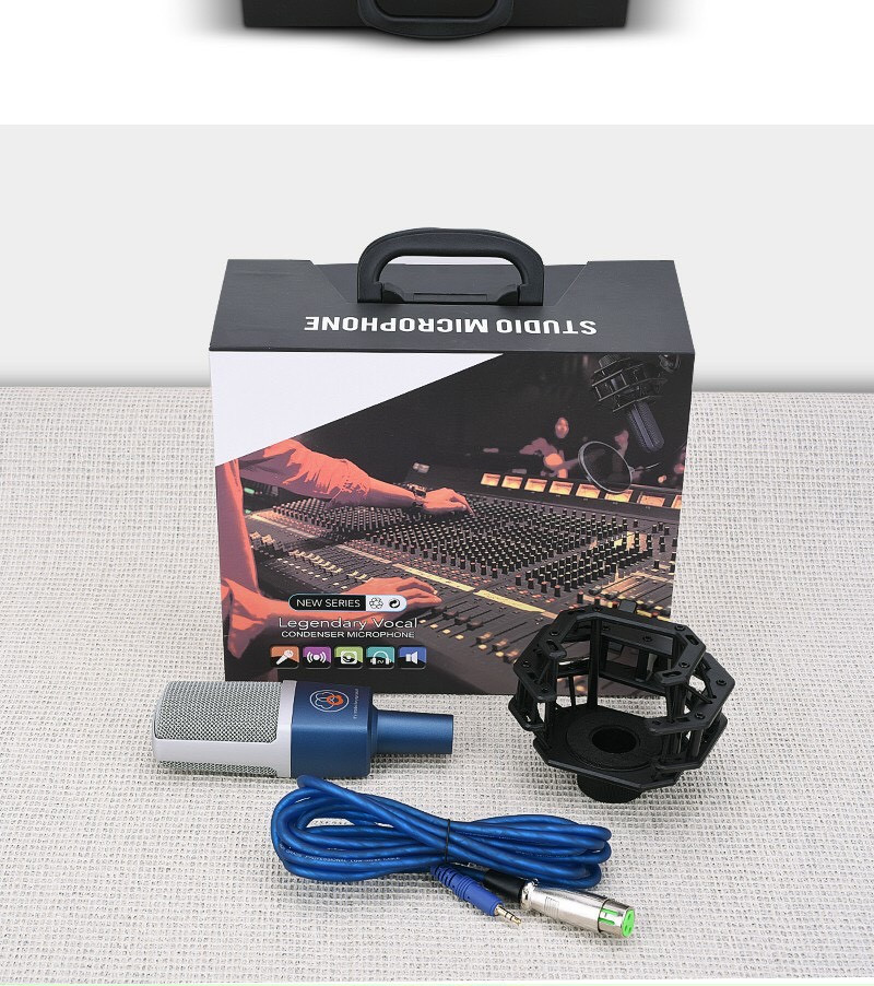 Micro thu âm AQTA ALC-249 - Thiết kế sang trọng, cao cấp - Chống hú, chống nhiễu, lọc âm cực tốt hàng chính hãng