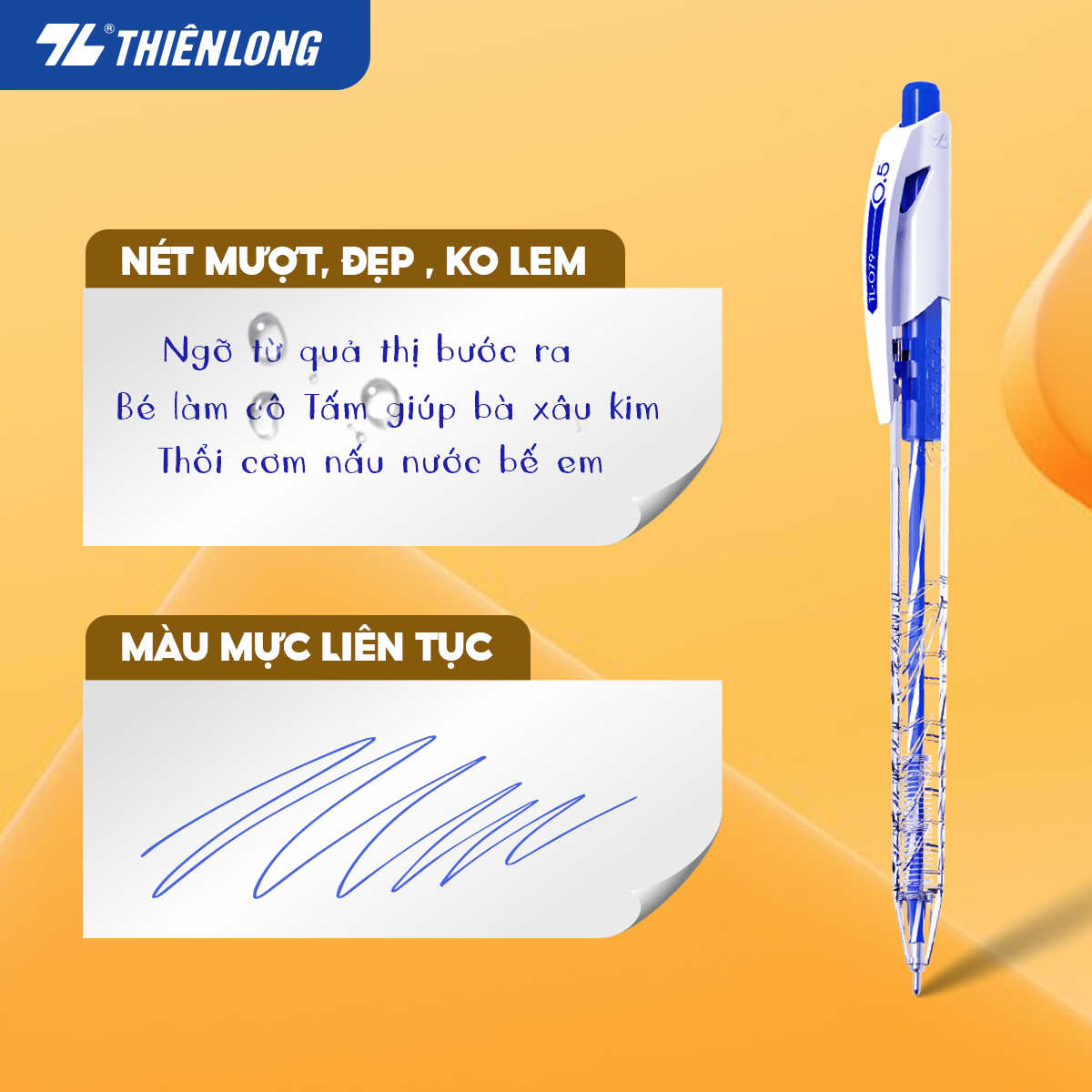 Hộp 20 Bút Bi Thiên Long TL-079 Treedee