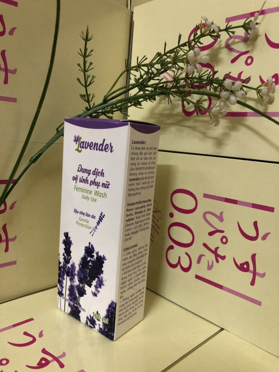 Dung dịch vệ sinh phụ nữ Lavender