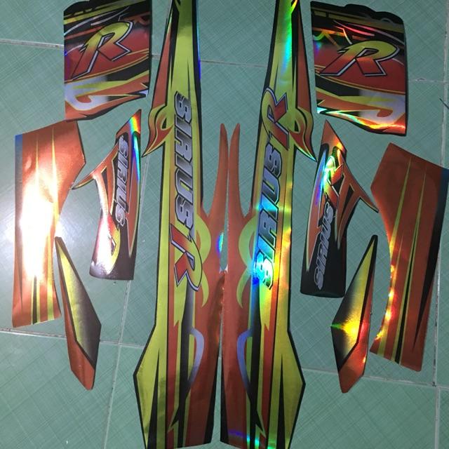 Tem sirius 110 R cam đen crom