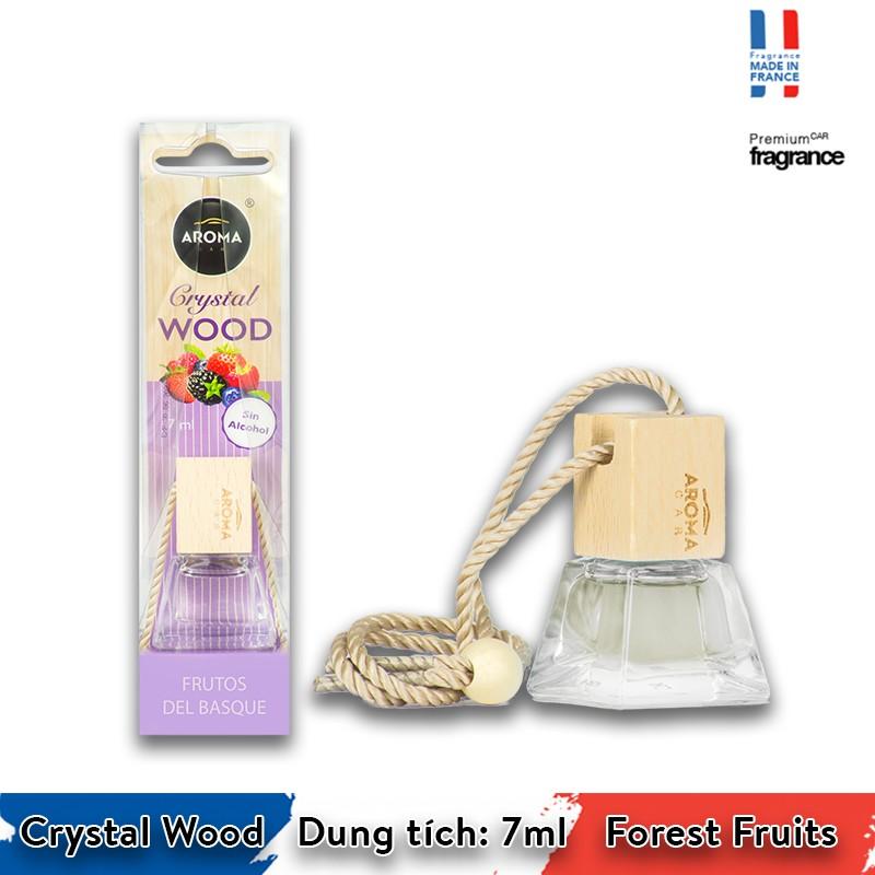 Tinh dầu treo xe ô tô Aroma Car Crystal Wood 7ml