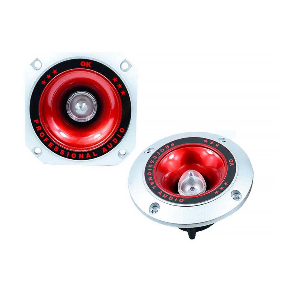 Aiyima 2 Chiếc 4 Inch Piezo Loa Còi Tweeter Nhiều Màu Sắc Nhấp Nháy Loa 4 Ohm 20W Áp Điện Loa Treble Sân Khấu Color: Other