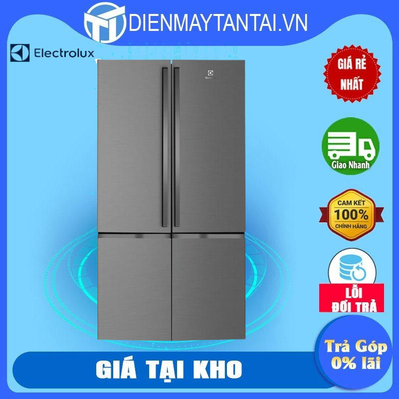 Tủ lạnh Inverter Electrolux 541 lít EQE6000A-B - Hàng chính hãng (chỉ giao HCM)