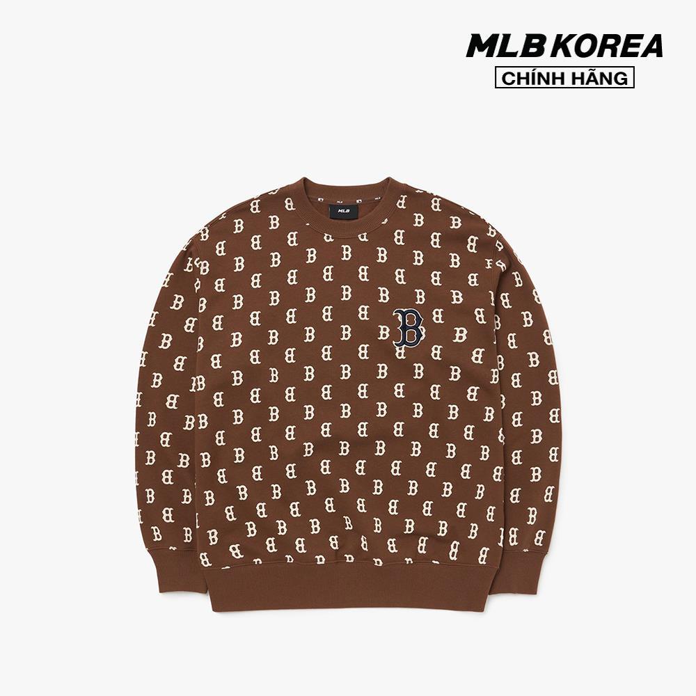 MLB - Áo sweatshirt tay dài phom suông Classic Monogram Allover Overfit 3AMTM0224