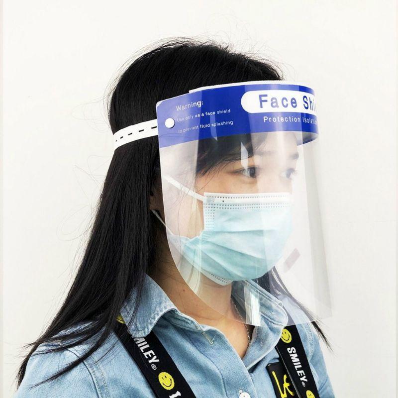 COMBO 10 KÍNH CHỐNG DỊCH LOẠI DẺO CHỮ FACE SHIELD