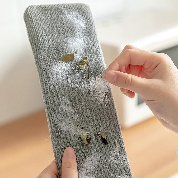 Chổi quét gầm giường, khe tường, gầm tủ đầu mềm kiêm cây lau trần nhà, nóc tủ đa năng 2 trong 1