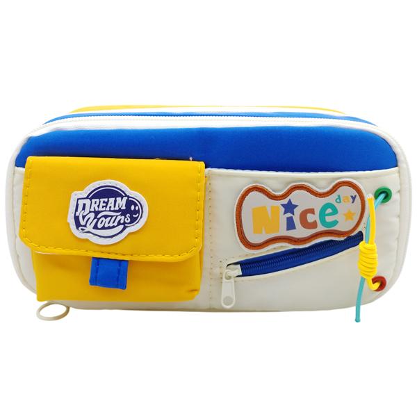 Bóp Viết Vải Nice - Shunde 9119 - Màu Vàng