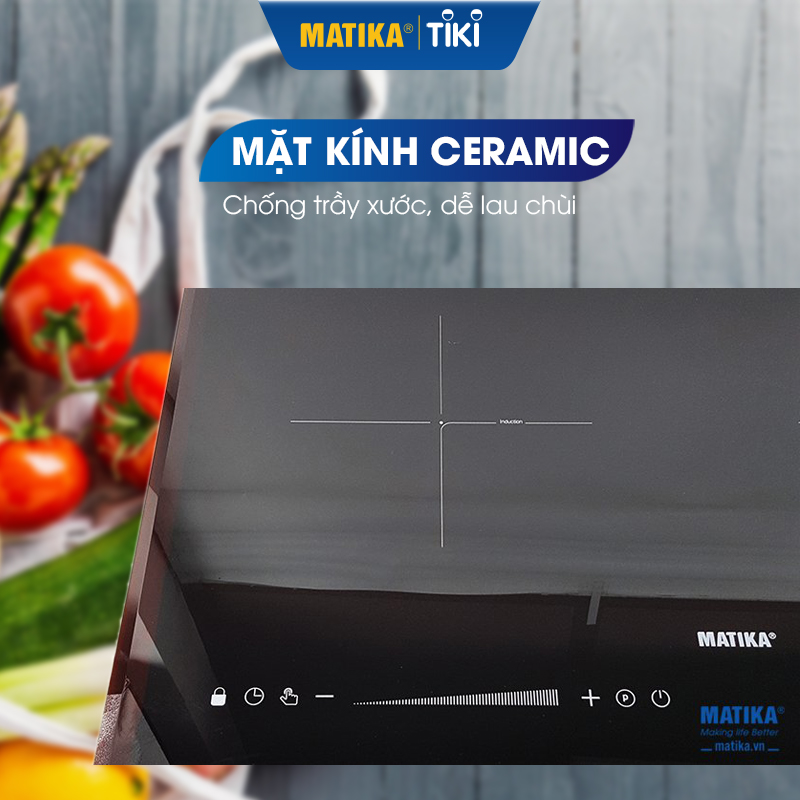 Bếp Từ Đôi MATIKA MTK-2356 - Hàng chính hãng