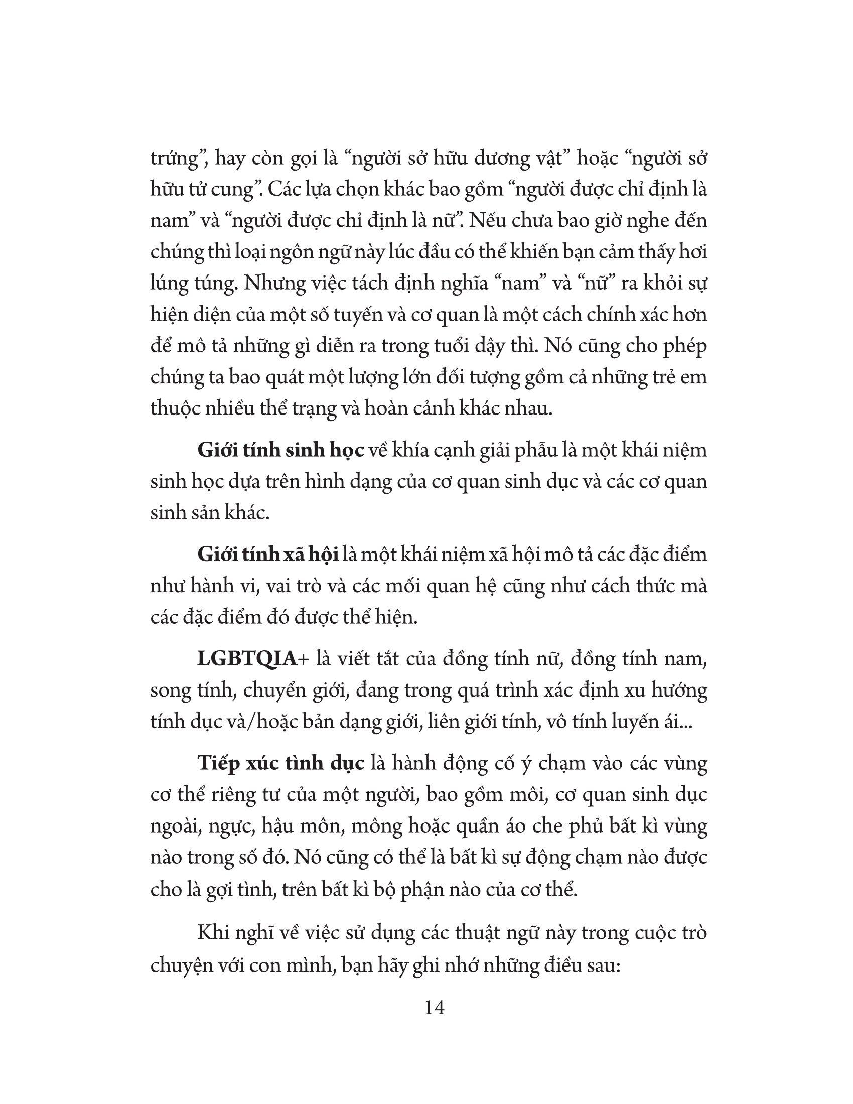 Giáo Dục Giới Tính Cho Con Trai